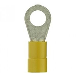 Capicorda isolato ad occhiello 4,0mm 48A - Giallo